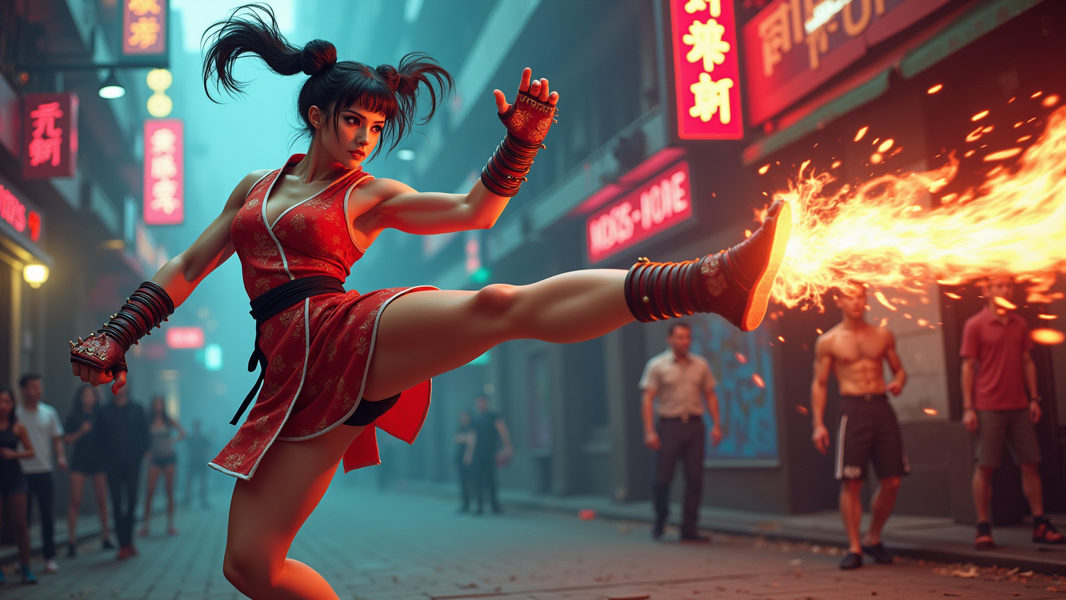 Conflit Néon : La Fureur de Chun-Li